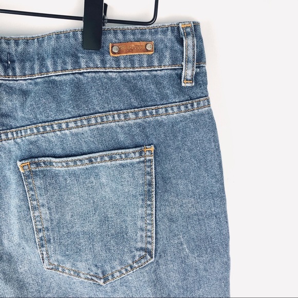 ZARA Embroidered Denim Shorts - Picture 8 of 8